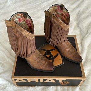 Ariat Gold Rush Fringe Boots